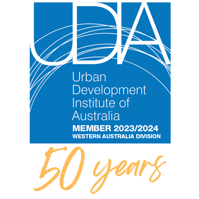 UDIA WA 2023-2024 Member Logo - 50 years