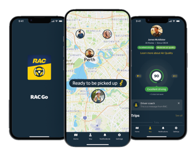 RAC Go screenshot