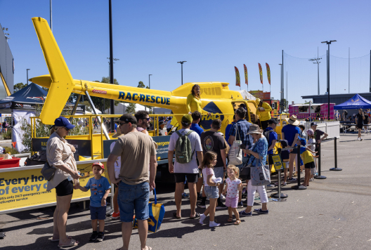 RAC Rescue Experience at community event