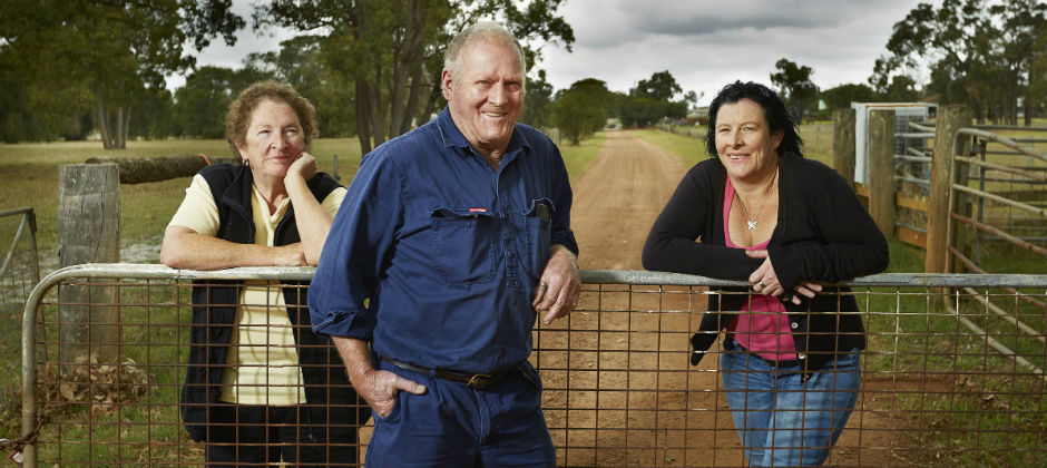 Doreen and Jim Roney with their daughter Laretta