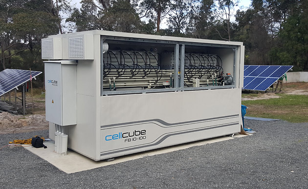 The first Lithium-vanadium phosphate battery to be installed in WA. 