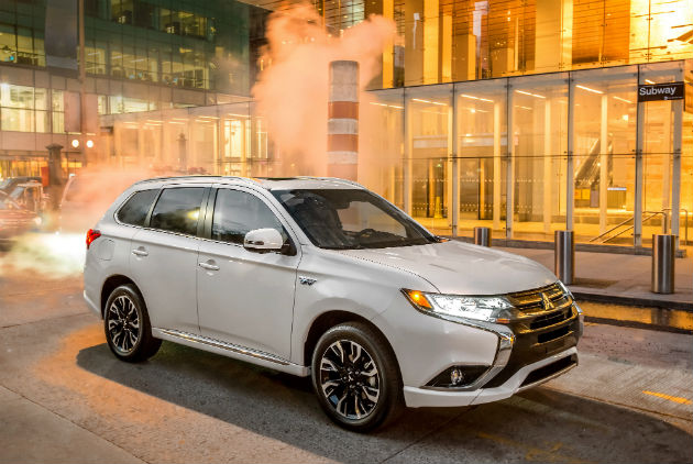 The Mitsubishi Outlander PHEV SUV