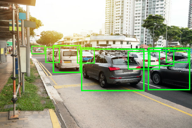 Artificial intelligence identifying cars