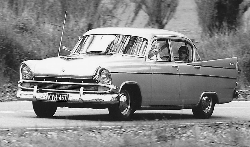Chrysler Royal - The Australian version of this luxury US saloon was a head-turner on WA roads with its impressive tail fins. Many models also sported two-tone paintwork.