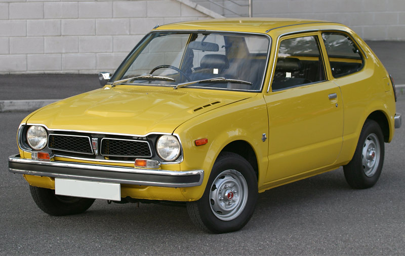Honda Civic - Compact and very affordable, the Civic made its successful Australian debut in 1973. 