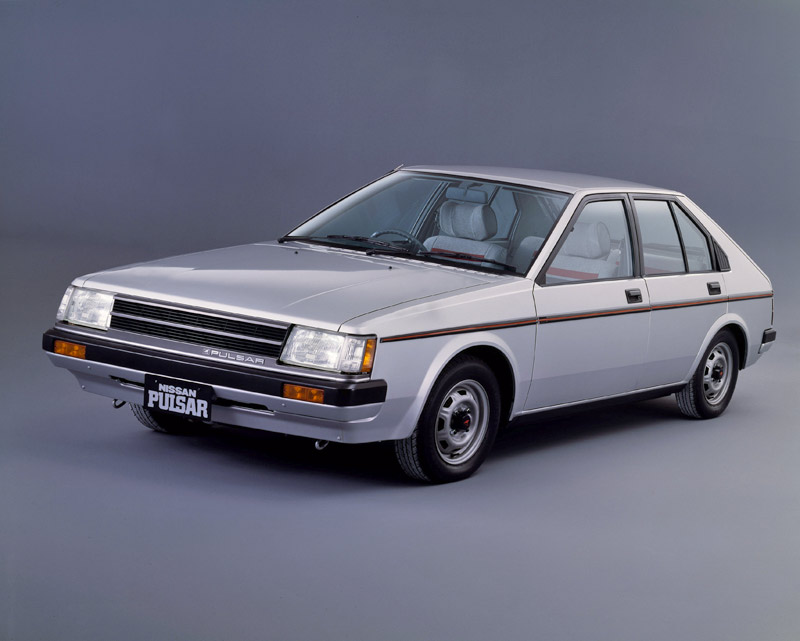Nissan Pulsar - An affordable and reliable car, the later N13 model, which arrived in 1986, was the basis for the classically kitsch Pulsar Reebok Special Edition of 1990.   