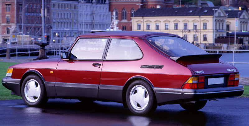Saab 9000 -  Full of Swedish cool this was a prestigious car during the 1980s, often driven by shoulder pad and pleated pants-wearing professionals who wanted European styling with room for the family.