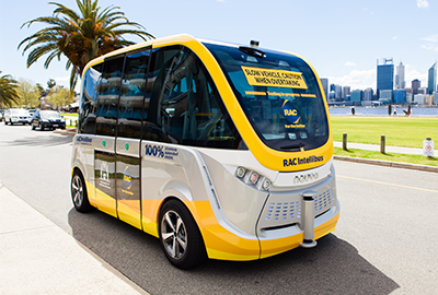 The RAC Intellibus in South Perth