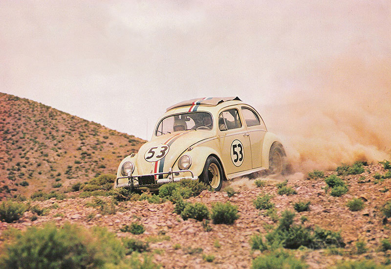 The Love Bug: Herbie is a pop culture icon. This mischievous little Volkswagen Beetle had a mind of its own behind the cream-coloured paint, giant 53 decal, and racing stripes. We’re not sure what its real motivations were apart from winning races and making friends. The sentient VW was even capable of love – how’s that for an autonomous vehicle? 