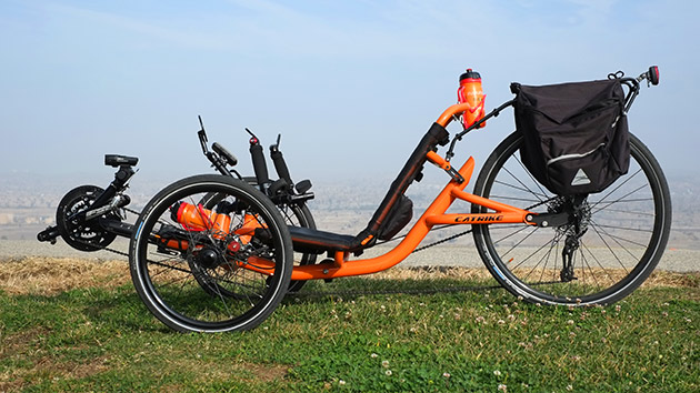 Recumbent bikes offer a more 'laid back' cycling style
