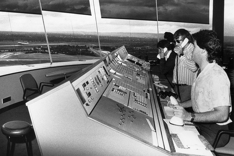 Air Traffic Control Tower 1970s