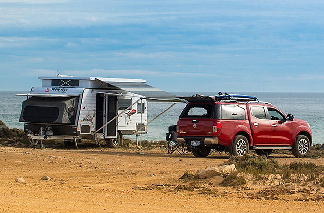 Image of poptop caravan