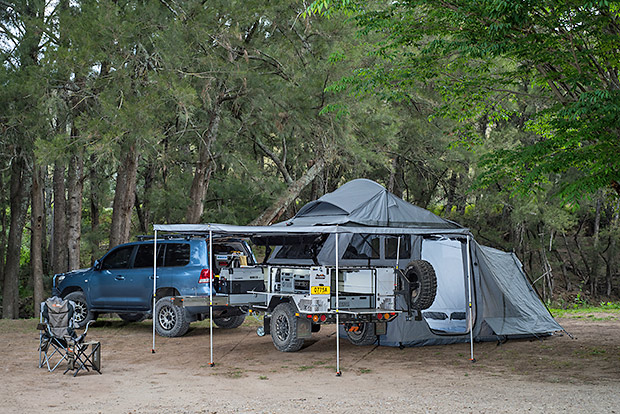 Image of softfloor camper trailer