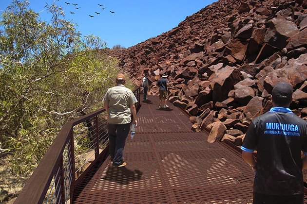 Image of Murujuga walkway