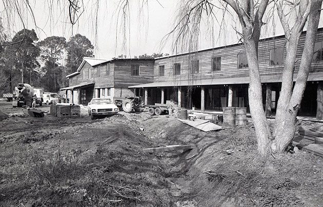 Renovations at Karri Valley during the 1980s