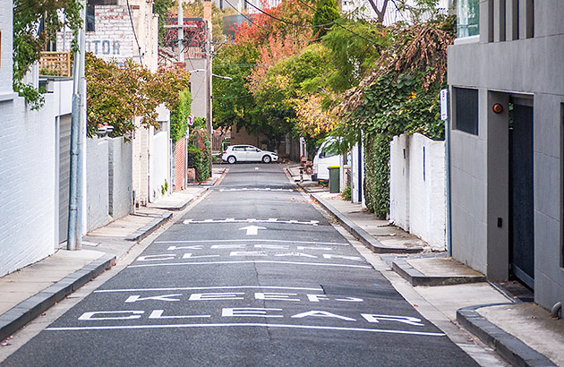 Image of a laneway