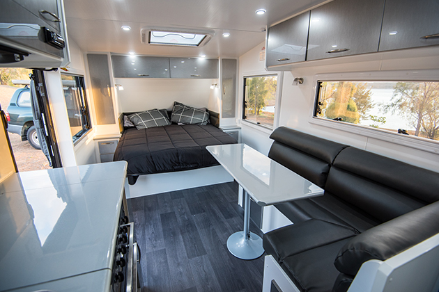 Image of caravan interior