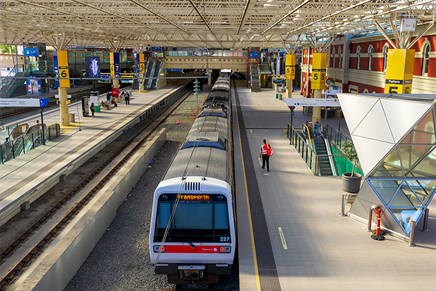 Image of Perth train station