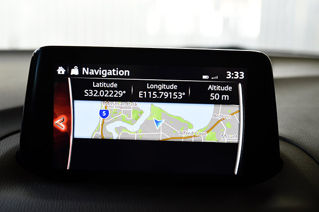 In-car GPS