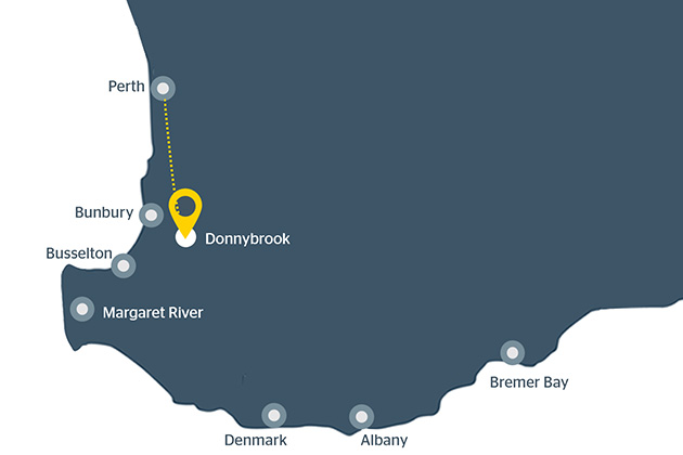 Map of Donnybrook