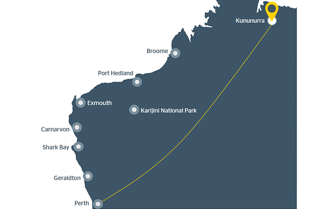 Map of Kununurra