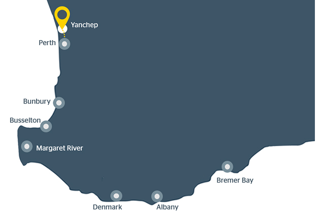 Map of Yanchep