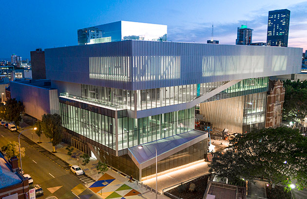 WA Museum night view