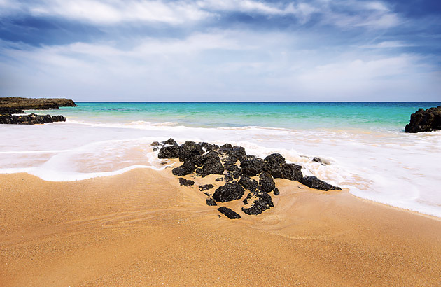 Rocks on a beach