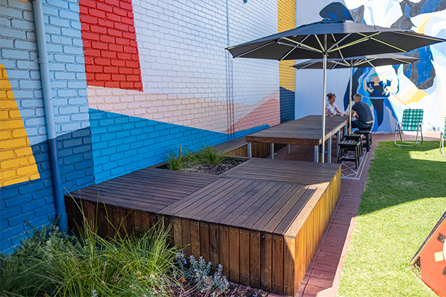 Image of a community garden