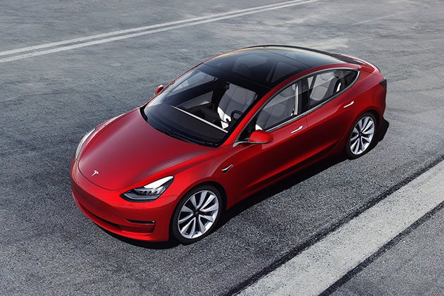 Tesla Model 3 electric car