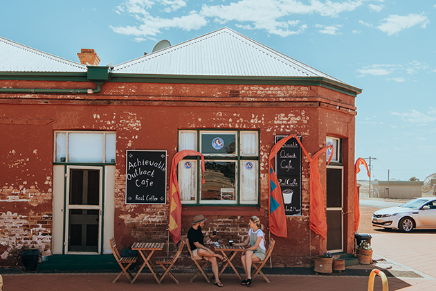 Cafe in the outback