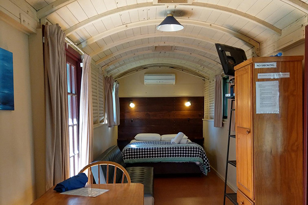 Interior of a cabin