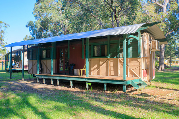 A rail carriage