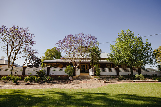 Exterior of a house