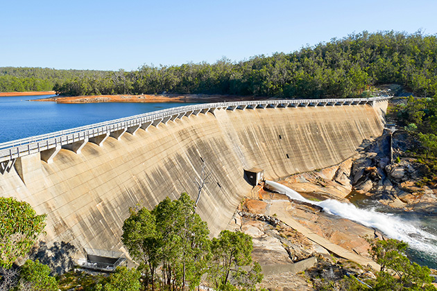 Wellington Dam in Collie