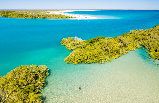 Barred Creek on the Dampier Peninsula