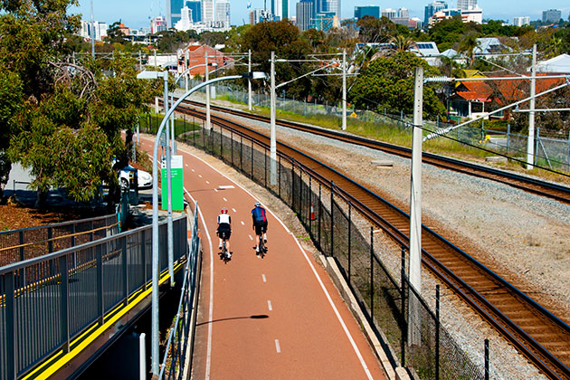 Perth cycle path