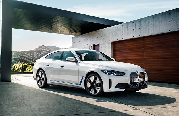 2022 BMW i4 electric car