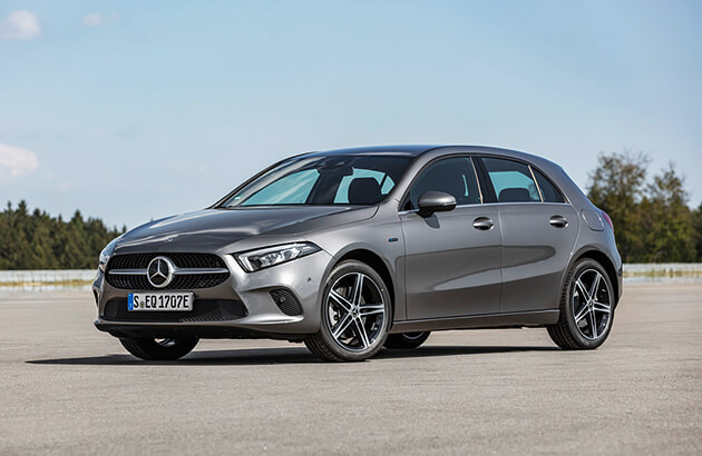 2022 Mercedes Benz A250 e-PHEV plugin hybrid car