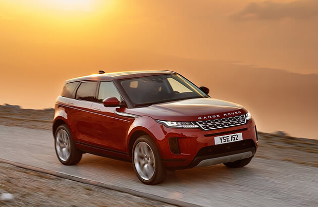 2022 Range Rover Evoque plugin hybrid SUV