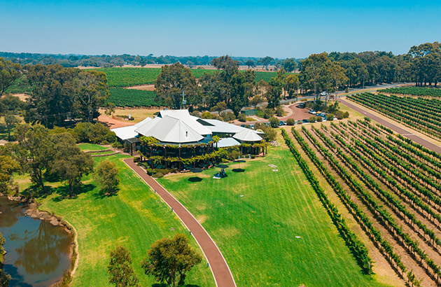 Vasse Felix Winery aerial photo