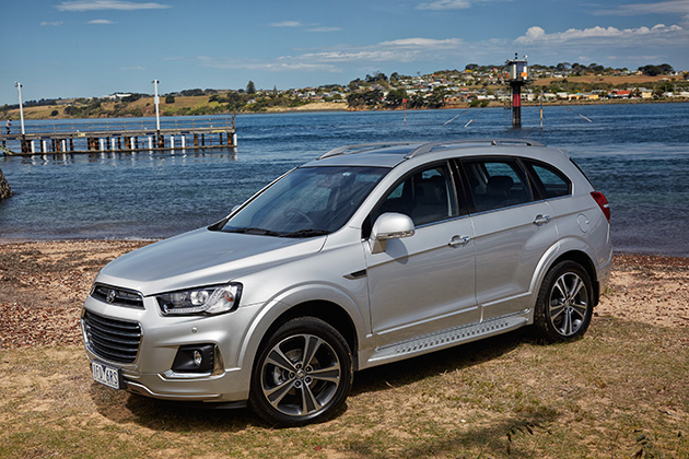 Silver Holden Captiva