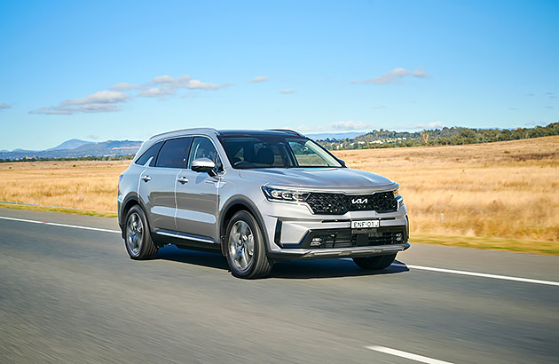 Best cars WA 2022 Kia Sorento Hybrid