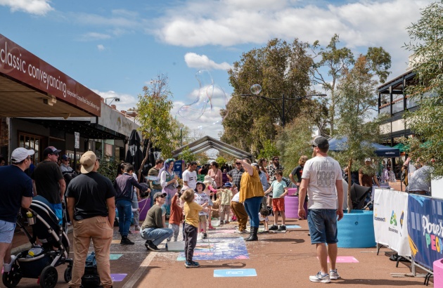 Bassendean street party