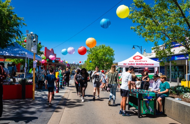 Katanning street party