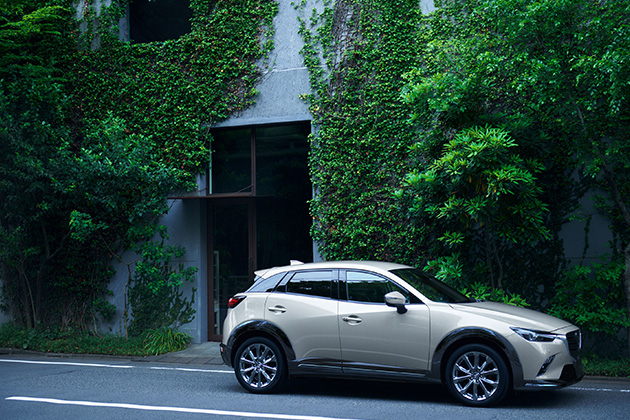 Mazda CX-3 parked