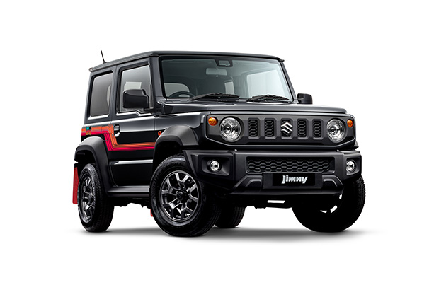 Black Suzuki Jimny JB74