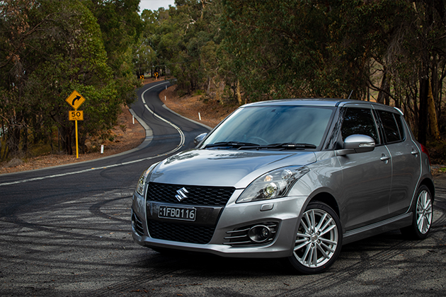 A Suzuki Swift in Gidgegannup