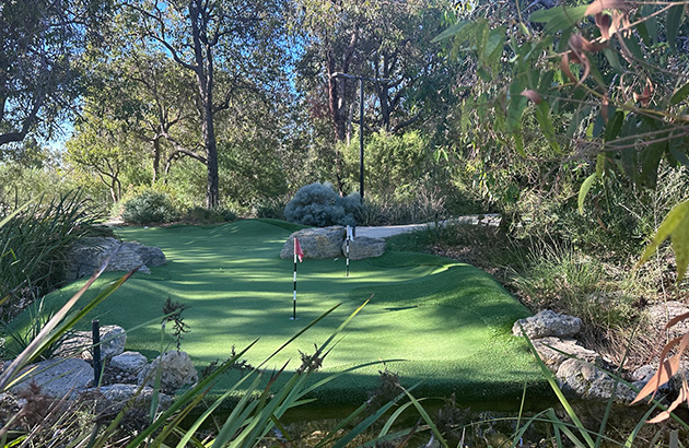 Goanna Mini Golf Course in Point Walter