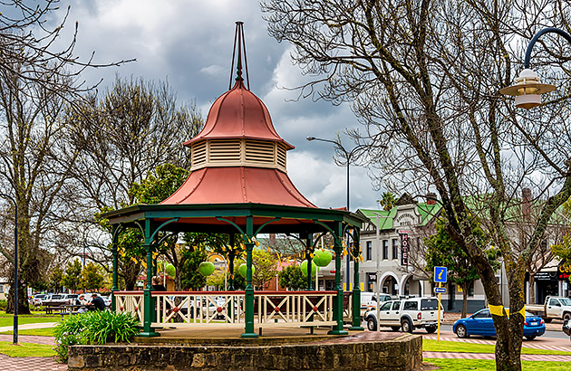 A park in Donnybrook on a winter's day